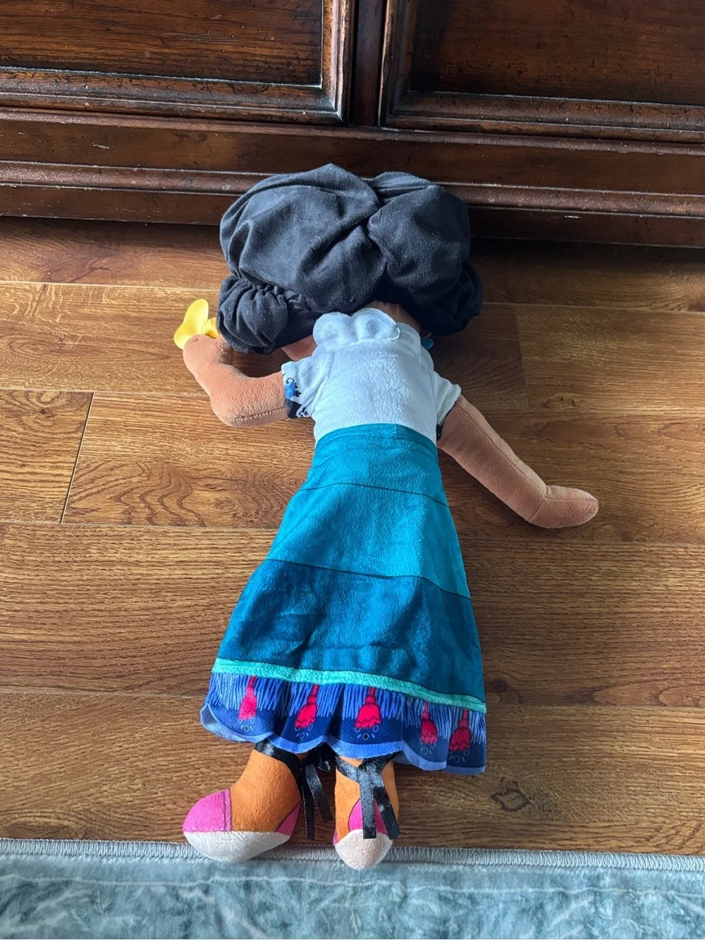 Disney Mirabel Plush Doll in Teal Dress with Yellow Accent